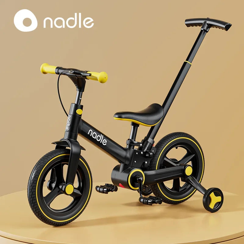 Bicicleta Infantil 2 em 1 de Equilíbrio com Pedal Dobrável – Ideal para Crianças de 1 a 6 Anos!