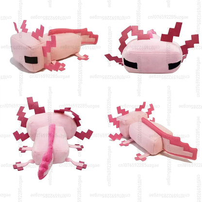 Axolote & Tartaruga de pelúcia fofinho