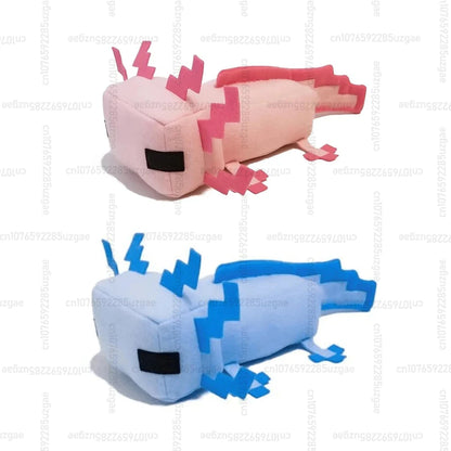 Axolote & Tartaruga de pelúcia fofinho