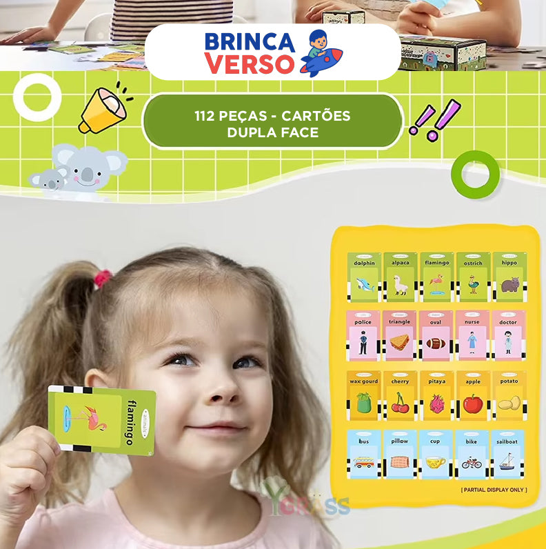 Cartões para seu filho aprender inglês - Pocket Vocab