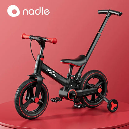 Bicicleta Infantil 2 em 1 de Equilíbrio com Pedal Dobrável – Ideal para Crianças de 1 a 6 Anos!