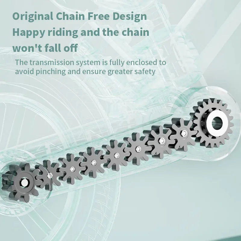 Bicicleta Infantil 2 em 1 de Equilíbrio com Pedal Dobrável – Ideal para Crianças de 1 a 6 Anos!