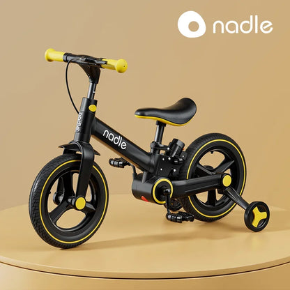 Bicicleta Infantil 2 em 1 de Equilíbrio com Pedal Dobrável – Ideal para Crianças de 1 a 6 Anos!