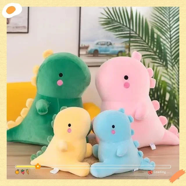Pelúcia Dinossauro Kawaii – Dino de Pelúcia Fofo e Macio