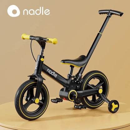 Bicicleta Infantil 2 em 1 de Equilíbrio com Pedal Dobrável – Ideal para Crianças de 1 a 6 Anos!