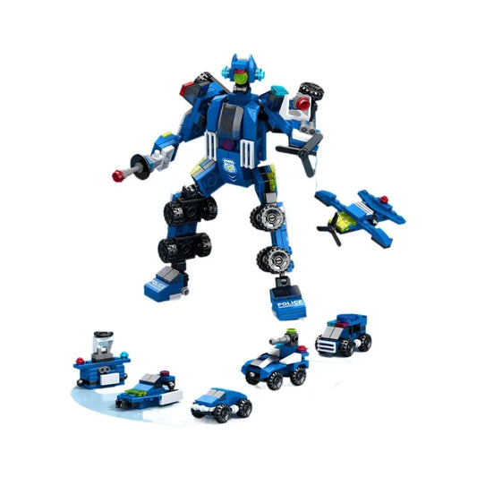 Blocos de Montar Carros de Dinossauros – Brinquedo Criativo e Educativo para Crianças